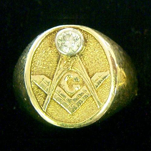 Gold Ring with Diamond